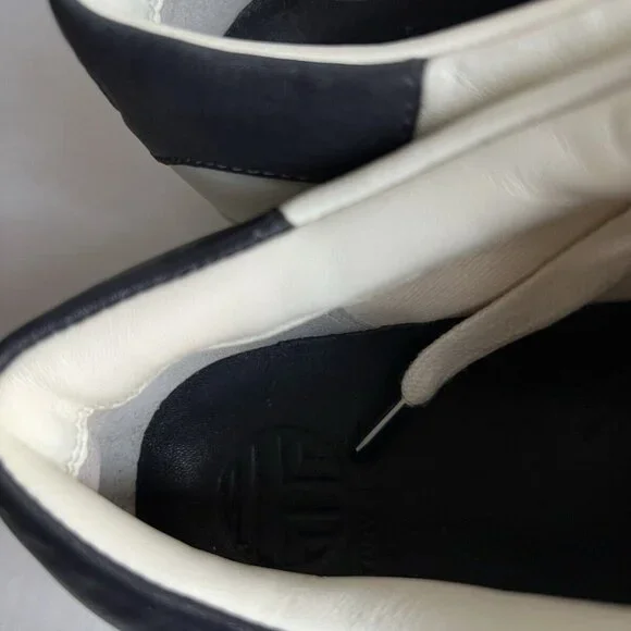 TORY Burch SPORT Ruffle Striped Women’s 8.5 Low Top Sneakers Lace Up Shoes - Picture 14 of 16